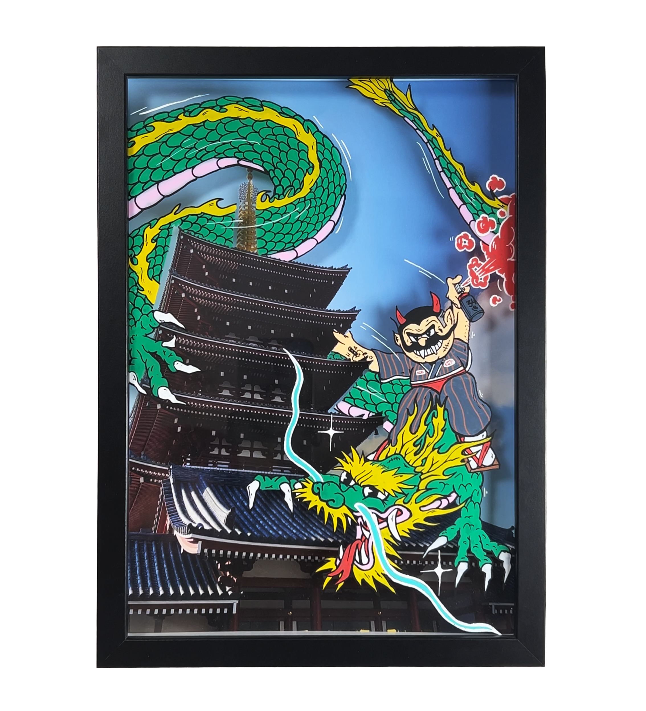 D. Plaque Japon Senso-Ji