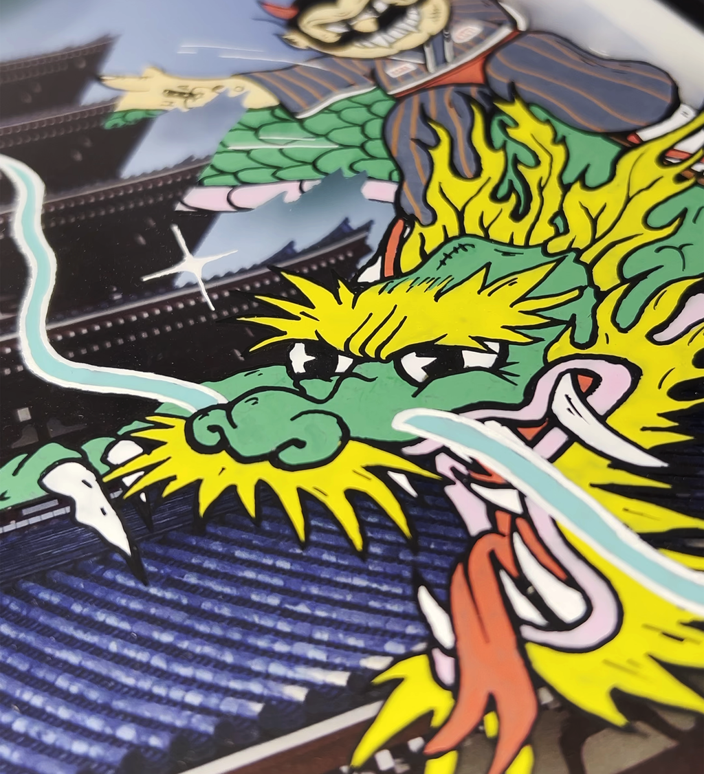 D. Plaque Japon Senso-Ji